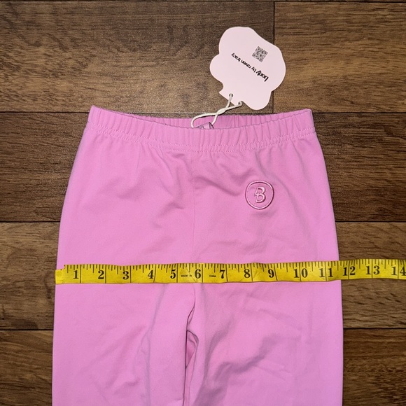 Body By Raven Tracy Size Extra Small NWT Pink Lilac Long Leggings Sexy Bottoms - Picture 7 of 9